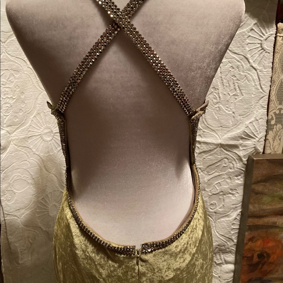 Cache 90s velour gown never used - Picture 4 of 7